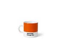 Pantone Espresso Cup, Small Coffee Cup, fine China (Ceramic), 120 ml, Orange 021 C