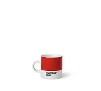 Copenhagen design Pantone Espresso, Small Coffee Cup, fine China (Ceramic), 120 ml, Red, 2035, 6.2 cm