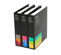Pantone FHIC400A Cotton Chip Set - Strumento di Comunicazione Tessile di Pantone, Mazzetta Portatile in un Set di Tre Volumi con Campioni Removibili