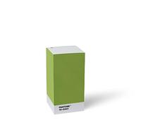 PANTONE Notepad, paper scratchpad, FSC certified paper, 75x75x146 mm, 1400 sheets, green, Greenery 15-0343, Color of The Year 2017