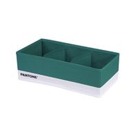 PANTONE Organizer Armadio e Cassetti Salvaspazio 1 Pezzo 3 Scomparti Biancheria e Vestiti, Organizer Cassetti Bagno Camera da Letto Portaoggetti, Divisori per Cassetti Pieghevole 32x16x10 cm