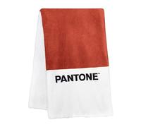 PANTONE Plaid Divano e Letto Sherpa a Doppio Strato Ultra Morbido e Avvolgente, Coperta Pile Invernale Calda e Lavabile, Ottimo Comfort Ideale anche come Copridivano e Copriletto Singolo 130x160 cm