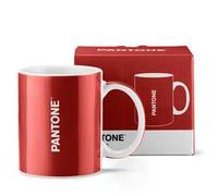 Pantone tazza mug porcellana, barn red, rossa, 350 ml