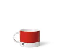 Copenhagen design Pantone Tazza di tè, Porcellana, Rosso (Red 2035), 475 ml