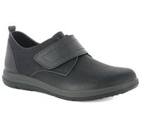 PantoSCARPE Mocassini Uomo Regolabili a Strappo, Scarpe Comode Uomo con Plantare Estraibile Imbottito, Nero, 44