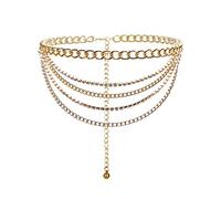 Pants Chain Multi-Layer Chain Gold Jeans Hip-hop Punk Street Shooting Accessories Waist Chain Female