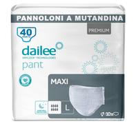 Pants Maxi L 40x Pannoloni per Anziani a Mutandina 4 Confezioni da 10 Pannoloni