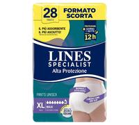 Pants Maxi Unisex Mutande Assorbenti per Incontinenza Donna e Uomo Alta