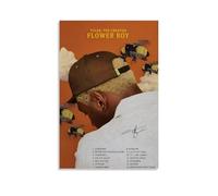 PANTTING Tyler Poster The Creator con album Flower Boy, stampa artistica da parete su tela, decorazione per la casa, camera da letto e soggiorno, 40 x 60 cm, senza cornice