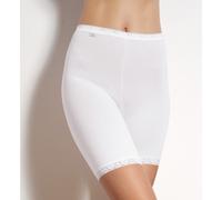 Sloggi Slip Donna Basic+ Long – 95% cotone 5% lycra – Bianco Taglia 48