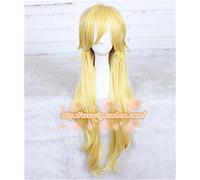 Panty From Panty & Stocking With Garterbelt Parrucca Cosplay Giallo Biondo Parrucca Cosplay Anime 85 Cm