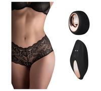 Pantyrebel Boyshort Vibrator Black