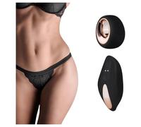 Pantyrebel Tanga Vibrator Black