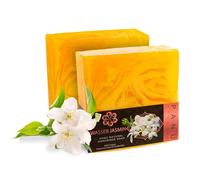 Panu Gelsomino d'acqua Soap - Sapone da doccia vegano per tutti i tipi di pelle - Sapone naturale come gel doccia solido e shampoo solido - Pezzo di doccia naturale - Sapone senza animali