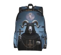 panverix Sheep In Black - Zaino leggero per computer portatile, ideale per viaggi e computer portatili