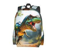 panverix Vivid Dinosaurs - Zaino leggero per computer portatile, per escursionismo, stile casual