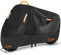 PANXUC Telo Coprimoto per Suzuki GSR 600 2006-2010, Telo Moto per Esterno Interno Impermeabile Antifurto Copertura Motociclo,Orange/B