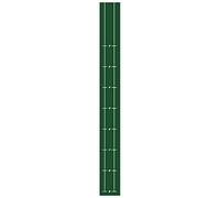 Panysilioer Matt da Golf per Esercizi di Spessore per Interni, Ufficio, Golf, Pratica, Erba, Allenamento Verde 300 mm x 2800 mm in Fibra Chimica