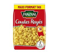 Panzani - La Pasta Gomiti Rayes 1Kg - Lot De 4 - Prezzo Per Lotto - Consegna Veloce