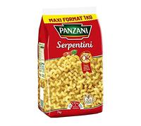 Panzani - Pasta fantasia Serpentini 1 kg - Set di 4 - Venduto in set