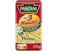 Panzani - Pasta Penne Rigate Cucina 500G Veloce - Lot De 4 - Prezzo Per Lotto - Consegna Veloce