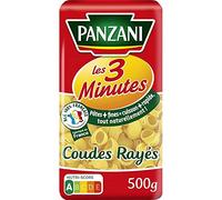 Panzani - Paste per gomito a righe, 3 minuti, 500 g