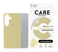 Panzer Glass Care Fashionable Case Chardonnay w. QI Compatible Galaxy S25