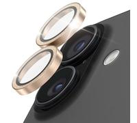 Panzer Glass, Vetro Protettivo Obiettivo Fotocamera per iPhone 17 Glitter, Oro