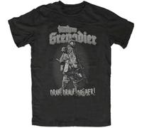 Panzer Grenadier M2 T-Shirt Panzer Drann Drauf Druber Cotton O-Neck Short Sleeve Men's T Shirt New Size S-3XL Black L