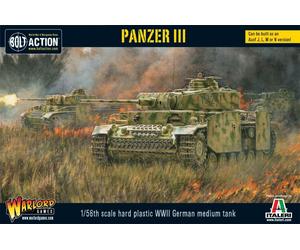 Panzer III Medium Tank - 1:56 / 28mm Plastic Scale Model Tank For Bolt Action by