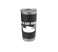 Panzer VI Tiger carro armato Uomo gatto Bicchiere termico in acciaio inox doppia parete