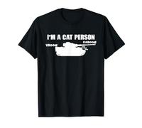Panzer VI Tiger carro Armato Uomo Gatto Maglietta