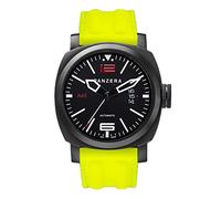 Panzera Aquamarine Pacific Submerge Automatico Acciaio Nero Arancio Silicone Diver Datario Orologio Uomo