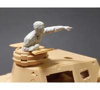 PANZERART GERMAN DAK TANK COMMANDER PZ III/IV 1:35 35250