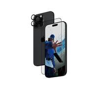 PanzerGlass 2-in-1 Bundle iPhone 16 Pro Rahmenfarbe nero per B2864+1284
