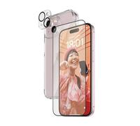 PanzerGlass Bundle 3in1 iPhone 15 Plus 6.7" Custodia rigida D3O + Protezione sch