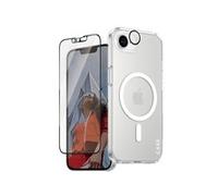 CARE BY PANZERGLASS Bundle di protezione 3-in-1 iPhone 16e (2025) Custodia + Hoops Camera Lens + Proteggi schermo Ultra-Wide Fit proteggi schermo in vetro temperato per iPhone 16e