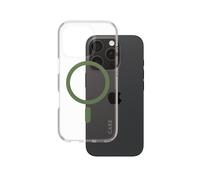 PanzerGlass CARE by PG Green MagS iPhone16 6.3 Pro custodia per cellulare Cover Trasparente NEW