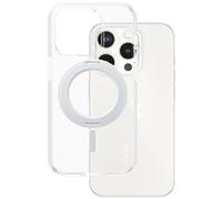 PANZERGLASS - CARE Feature Case Transparent w. Silver Kickstand & MagSafe iPhone 15 Pro