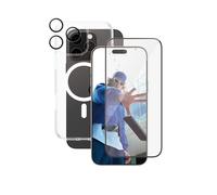 Panzer Glass - Pacchetto Di Protezione Per Apple Iphone 16 Pro Max Flagship Series 3-in-1, Trasparente - SPEDIZIONE GRATUITA