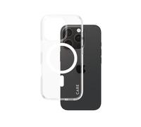 PanzerGlass CARE FlagShip MagSafe - Custodia per Apple iPhone 16 Pro 6,3" 2024, protezione contro le cadute da 4,8 m, anti-ingiallimento, profilo sottile, lunetta rialzata per fotocamera, compatibile