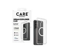 PanzerGlass CARE Urban Explorer Case transparent w. white Qi Samsung CR70254