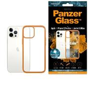 PanzerGlass ClearcaseColor Custodia per Apple iPhone 12 Pro Max - Oranžinė KP19752