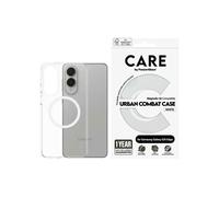 Panzerglass - CR37967 - CARE by Flagship Case Qi Compatibile per Samsung Galaxy S25 Edge bianco