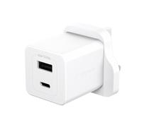 PanzerGlass empower by ® Turbo 35W Charger incl. USB-C + USB-A | UK Plug| Silver White Pellicola proteggischermo trasparente U NEW