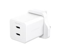 PanzerGlass empower by ® Turbo 45W Charger incl. 2 x USB-C | UK Plug | Silver White Pellicola proteggischermo trasparente Univ NEW