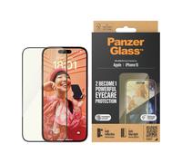 PanzerGlass ® Eyecare Screen Protection iPhone 15 | Ultra-Wide Fit w. 2813