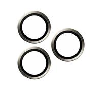 PanzerGlass™ Hoops protezione dell'obiettivo della fotocamera per Apple iPhone 15 Pro | Pro Max - protezione con stile, vetro antiurto, naturale