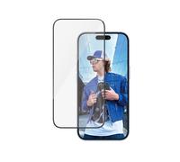 PanzerGlass Pellicola in Vetro Temperato iPhone 16 | 15 | Ultra-Wide Fit (Apple iPhone 16/iPhone 15 UWF. WARRANTY: 2YM) NEW