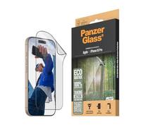 PanzerGlass Pellicola Protettiva Eco MATRIX per iPhone 16 Pro, Plastica Riciclata al 100%, Resistenza extra ai Graffi, Resistente agli Urti, Ecologica, applicazione facile